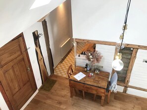 Dining - Cozy, bright vacation apartment in half-timbered house - near Bonn and Phantasialand (Alfter)