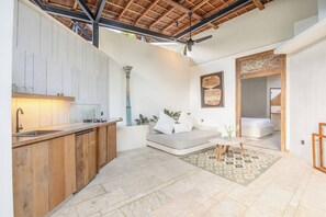 Interior - Charming 1-BR Villa Just 800m from Canggu Beach (Kecamatan Mengwi)