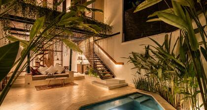 Stylish 1-BR Villa with Pool, 800m to Echo Beach