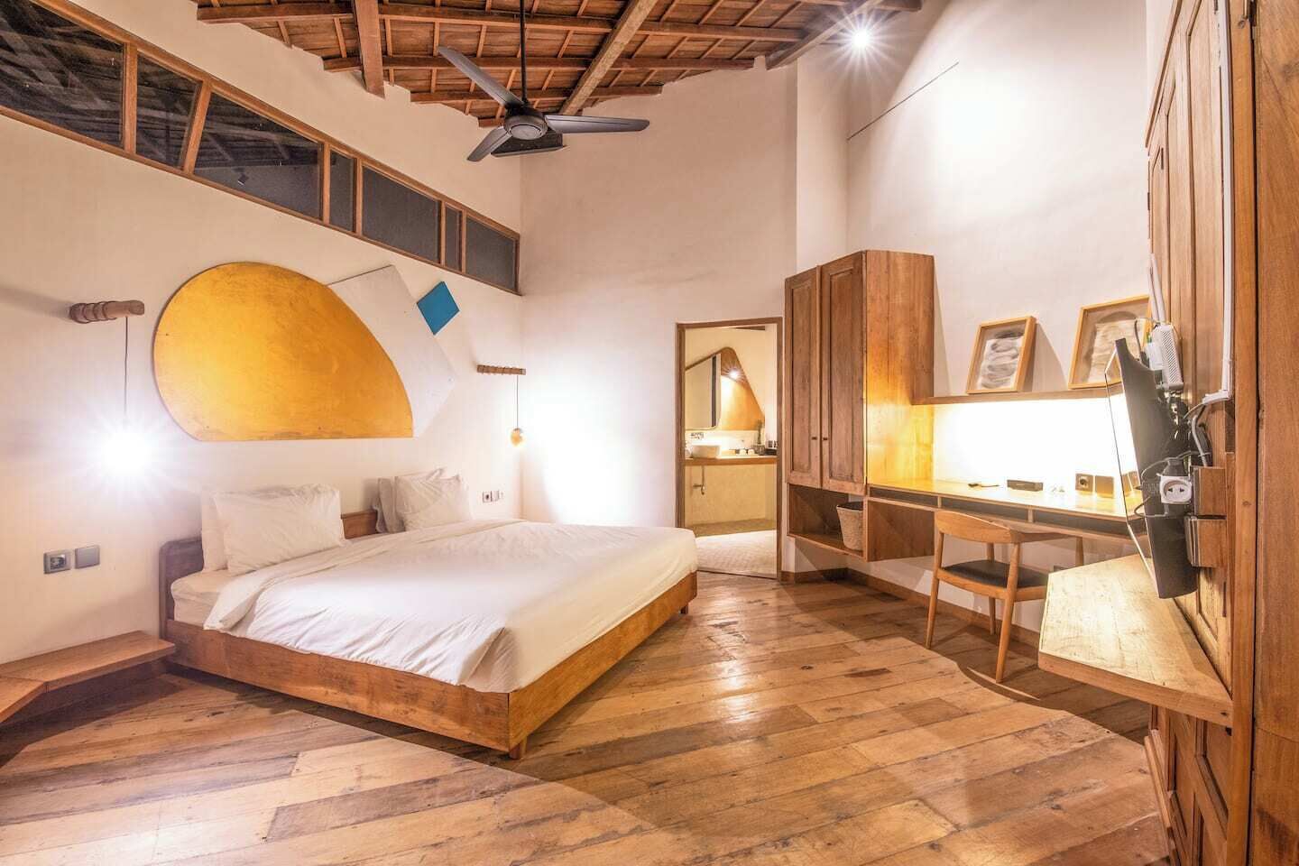 1 Schlafzimmer, Bügeleisen/Bügelbrett, kostenloses WLAN, Bettwäsche