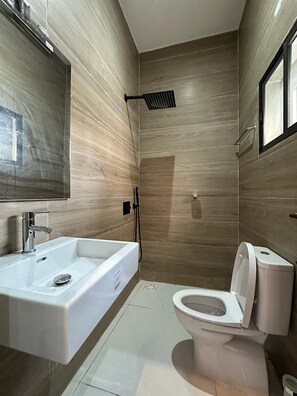 Handdoeken, zeep, toiletpapier