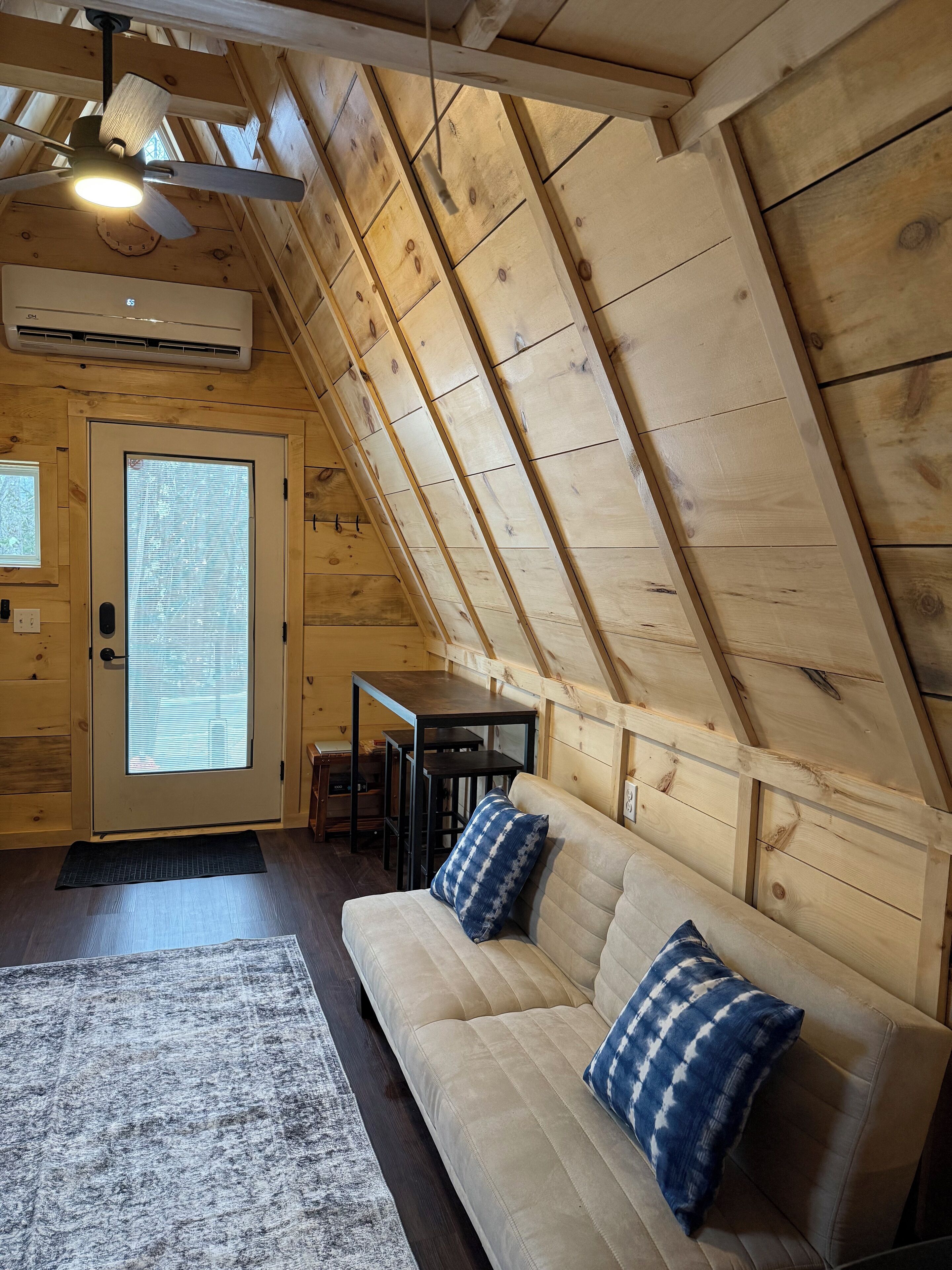 Smart TV, foosball, books