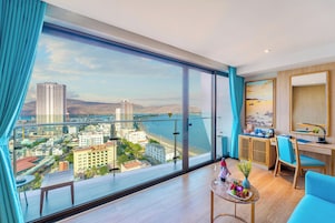 Premium-suite | Minibar, skrivebord, lydisolering, gratis Wi-Fi