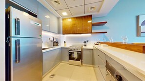 デラックス アパートメント バルコニー シティビュー | 専用キッチン | エスプ��レッソマシン、電気ポット