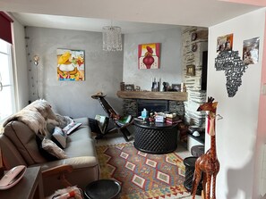 Living area - Rent Townhouse 2 bedrooms Doutre Saint Jacques Angers (Angers)