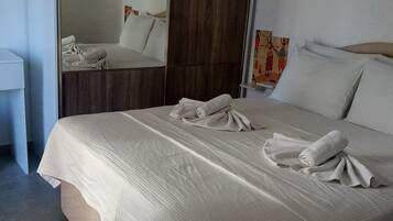 아파트, 침실 2개, 정원 전망 | 2 개의 침실, 암막 커튼, 다리미/다리미판, 무료 WiFi