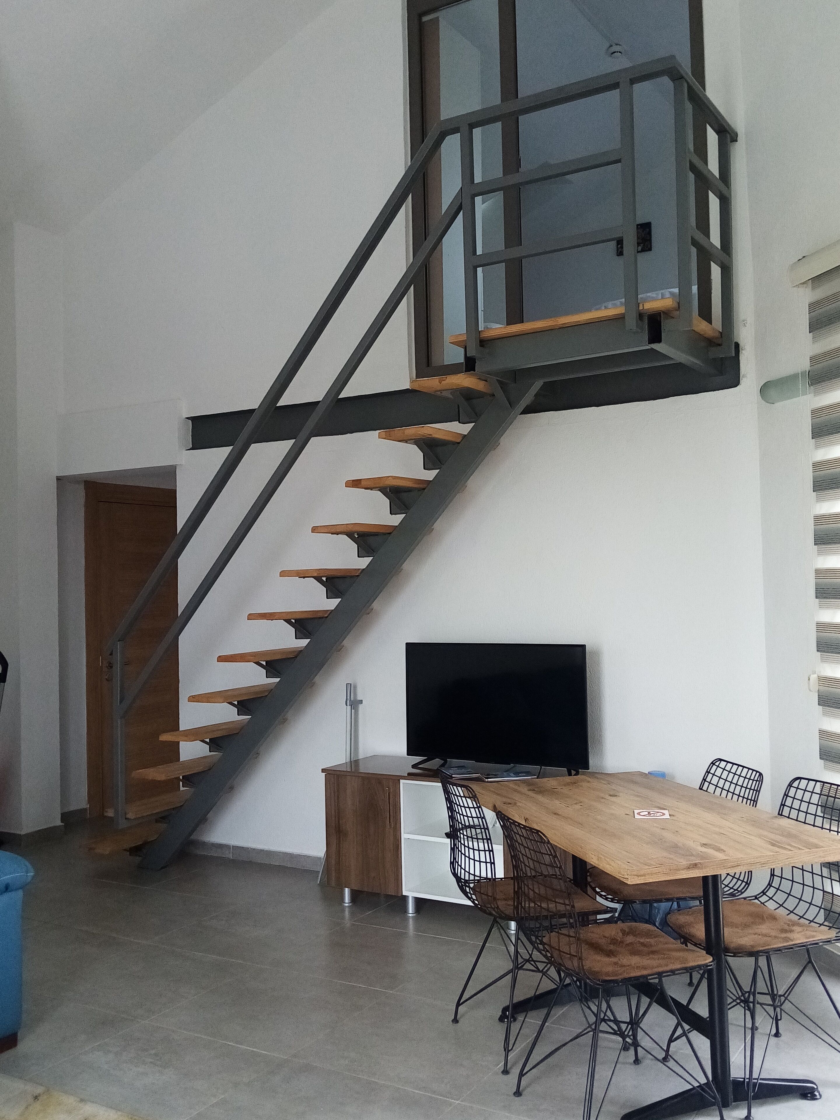 公寓, 2 间卧室, 海景 | 起居区 | 平板电视