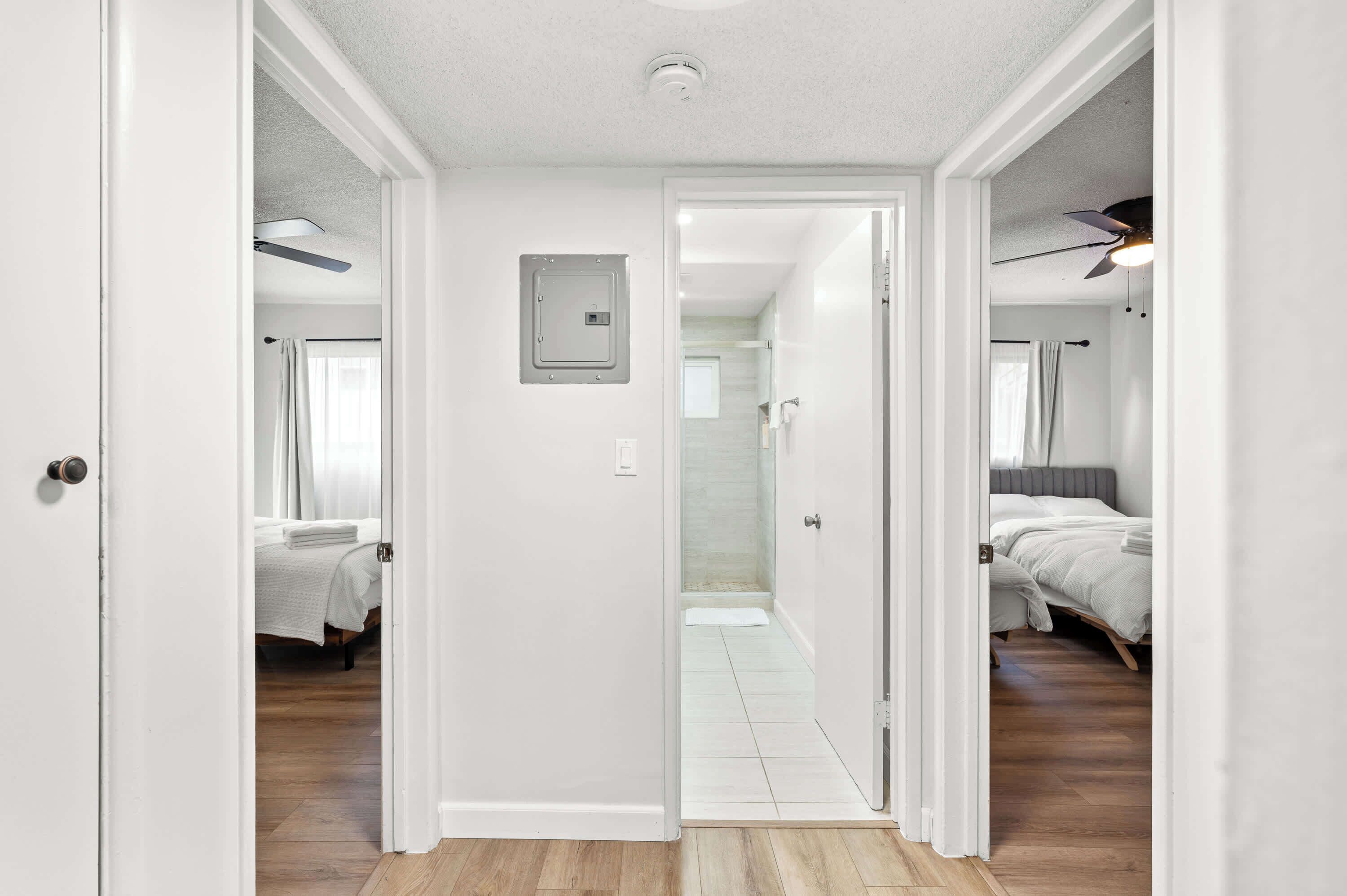 2 habitaciones, wifi y ropa de cama 