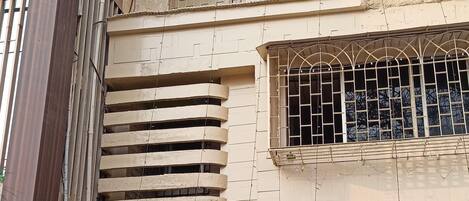 Fassade der Unterkunft