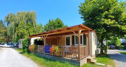 Different tipes of Mobile homes, Glamping and camping in Camp Podzemelj,