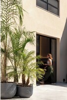 Mostrador de check-in y check-out