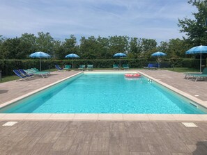 Outdoor pool - Il Casale Grande: relaxation, comfort and authenticity in the heart of Umbria (Spoleto)