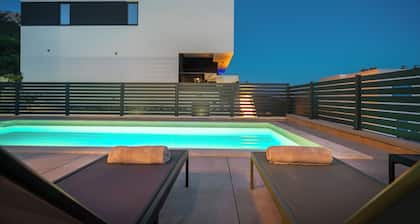 Villa Marina with a Pool