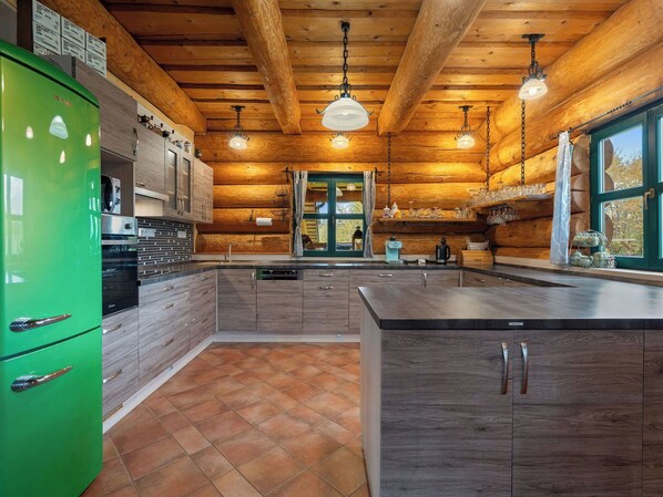 Microwave, oven, dishwasher, toaster