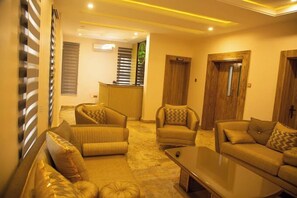 Lobby sitting area - Hillview Apartments (Abuja)