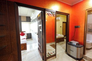Apartament Deluxe, 2 dormitoris | 2 dormitoris, escriptori, habitacions insonoritzades i wifi gratuïta