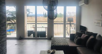 AIX EN PROVENCE, LE8, UN APPARTEMENT POUR 4 PERS TOUT ĂQUIPĂ, WIFI ET CLIM.VUE