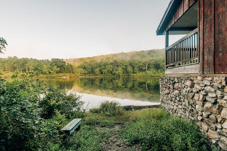 Property grounds. Cabin, Double Bed, 5 Bunks, Screened Porch