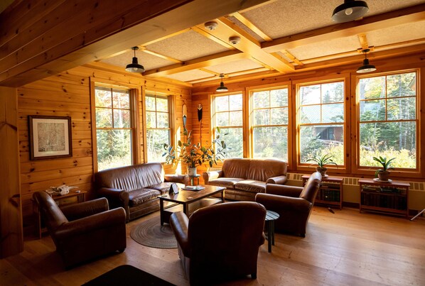 Interior - Remote Lakeshore Cabin, All Meals Included, Canoes/Kayaks, Hike/Bike/Fish (Greenville)