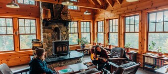 Cabin, Double Bed, 2 Bunks, Shared Bathroom