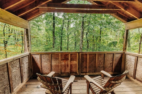 Áreas de la propiedad. Cabin, Double Bed, 2 Bunks, Shared Bathroom