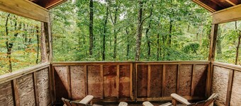 Cabin, Double Bed, 2 Bunks, Shared Bathroom