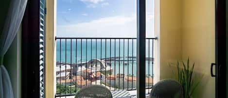 Suite Premium, 1 habitación, vista a la marina | Vista del balcón