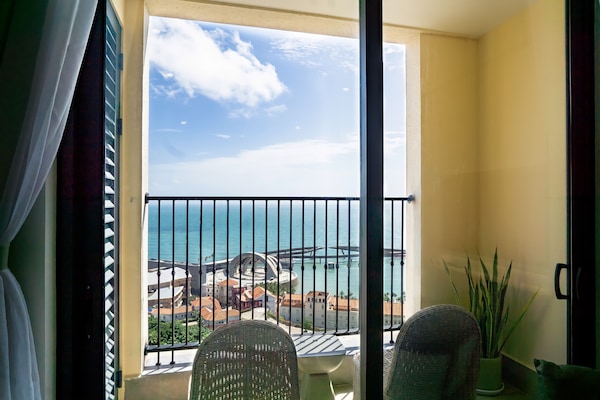 Suite Premium, 1 habitación, vista a la marina | Vista del balcón