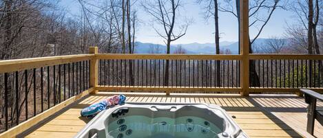 Idromassaggio all'aperto