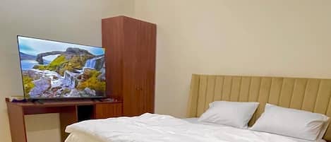Chambre Standard double ou avec lits jumeaux | Literie de qualité, lit avec matelas à plateau-coussin