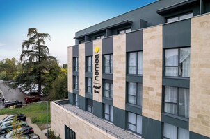 Fachada de la propiedad