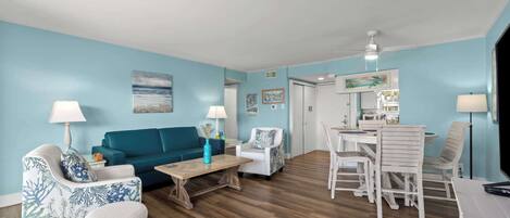 Televisión, oficina