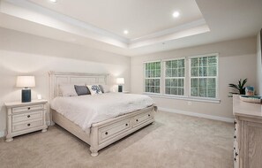3 chambres, fer et planche à repasser, accès au Wi-Fi (inclus)