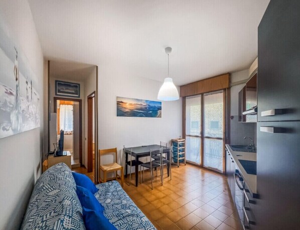 Apartment, 1 Bedroom, Balcony, City View | Living area - Modern Apartment With a Spacious Terrace (San Michele al Tagliamento)