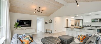 เดินไปทะเลสาบ: แอนเดอร์สันไอส์แลนด์เอสเคปพร้อมเตาไฟ