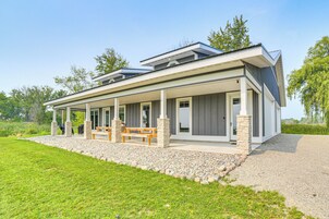 Fachada de la propiedad