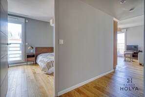 1 室のベッドルーム、WiFi、ベッドシーツ