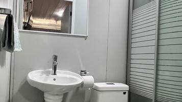 Towels, soap, toilet paper