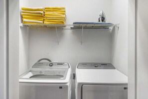 Free washer and dryer - Laundry room 2 - 12BR, BBQ Oasis, Game Room & Home Theater! (Davenport)