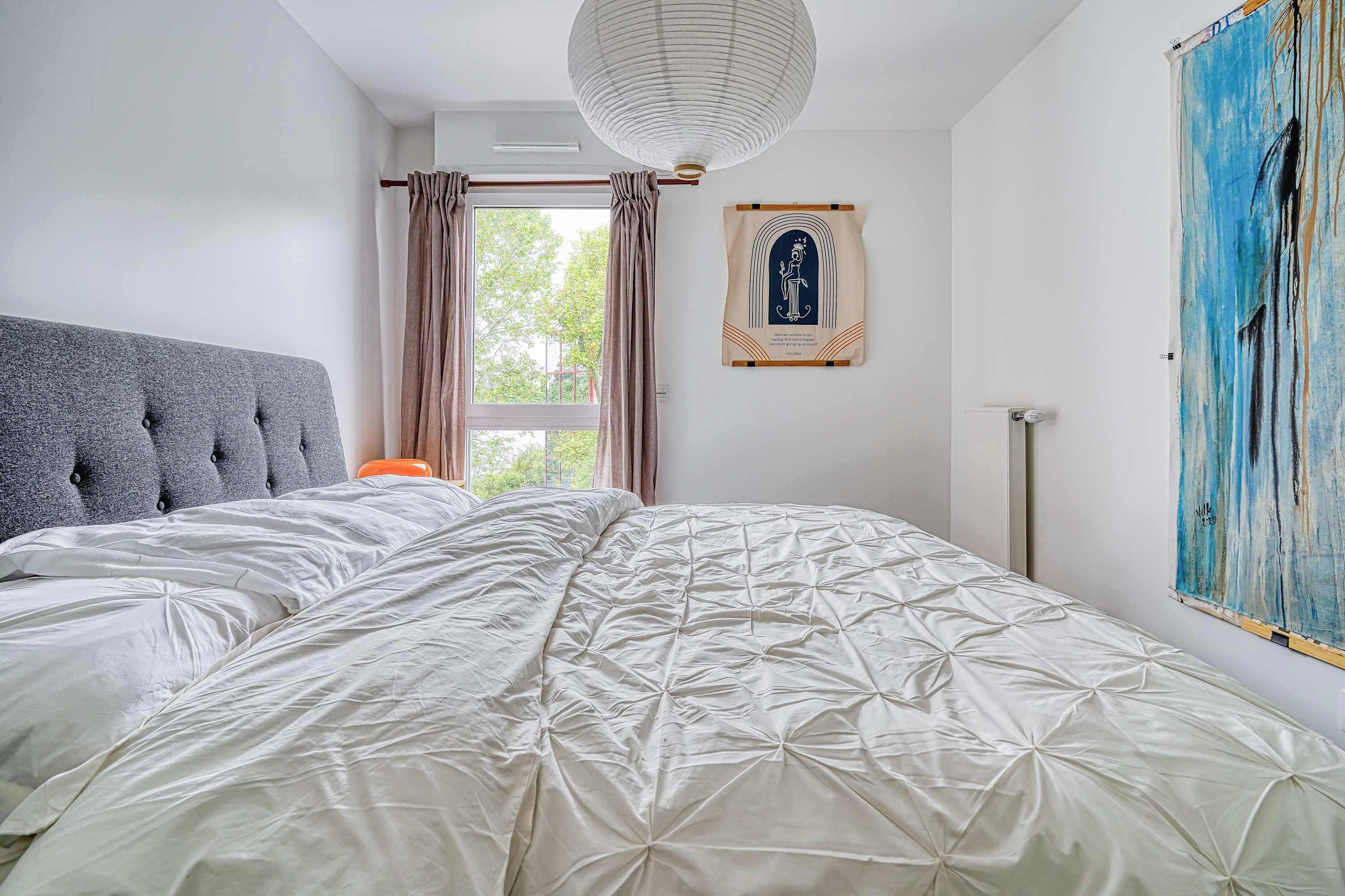 2 chambres, fer et planche à repasser, Wi-Fi, draps fournis