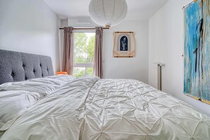 2 soverom, strykejern/-brett, wi-fi og sengetøy