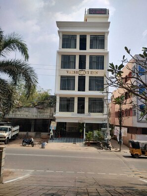 Façade de l’hébergement