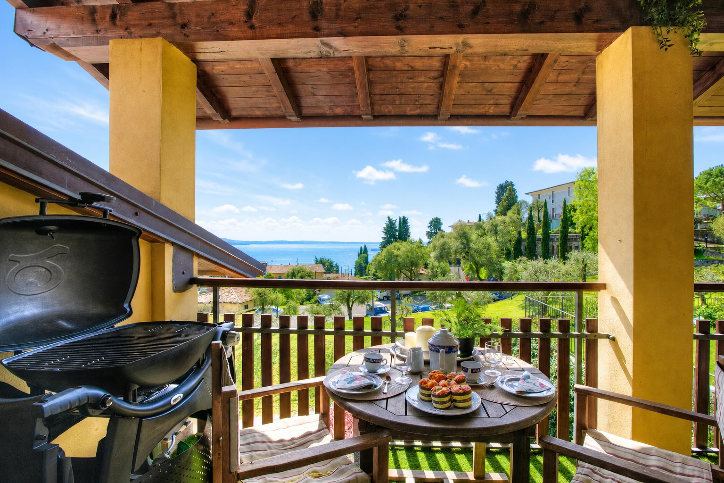 Apartament estàndard, 1 dormitori, balcó (Alice Suite Terrace, lake view & Park) | Balcó