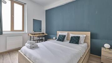 1 chambre, bureau, Wi-Fi gratuit, draps fournis