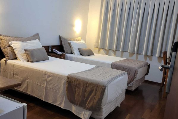 Deluxe Twin Room, City View | Laptop workspace, WiFi (free)