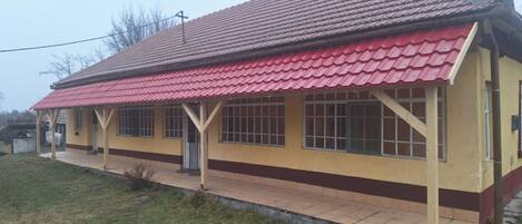 Entrada de la propiedad