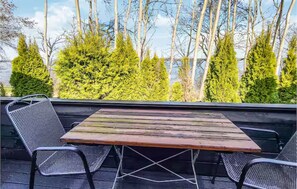 Outdoor dining - Great accommodation in Stralsund with WLAN (Stralsund)