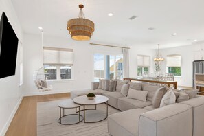 Smart TV, table tennis, books