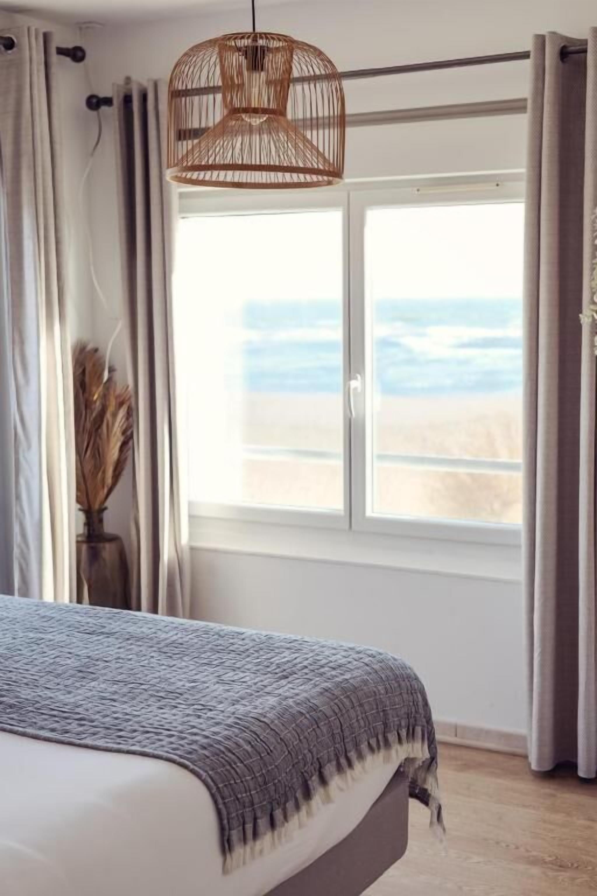 Dubbelrum - balkong - havsutsikt | Mörkläggningsgardiner och gratis wi-fi