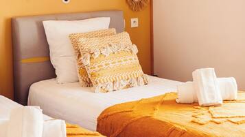 Rideaux occultants, Wi-Fi gratuit, draps fournis